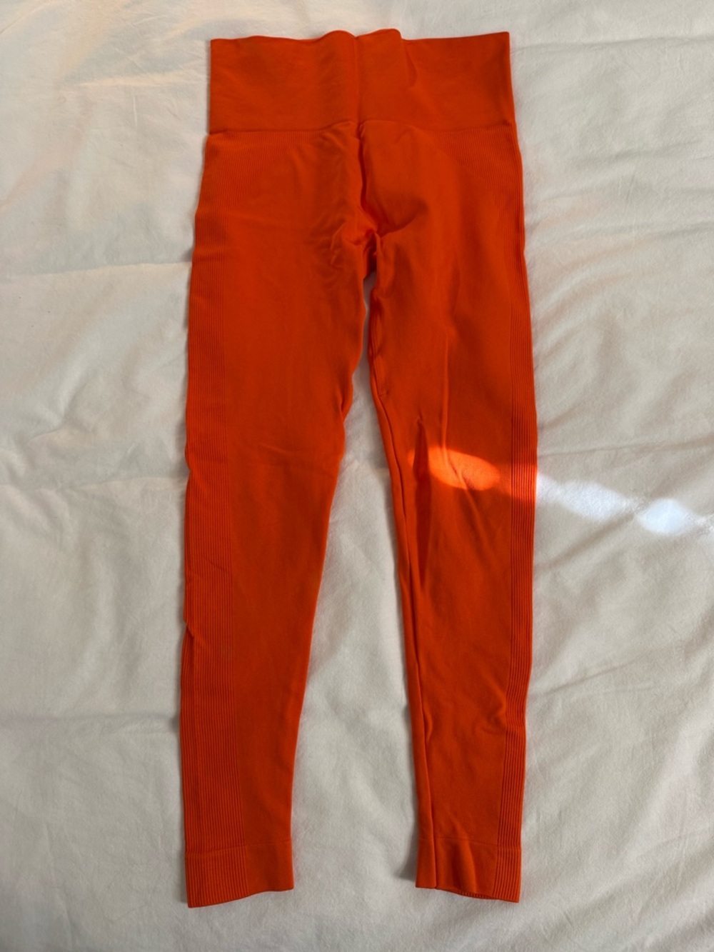 SET Active x Madelyn Cline Golden Hour Orange Seamless Leggings